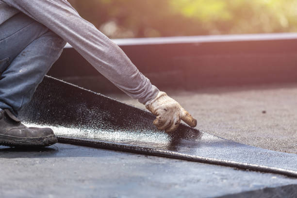 Professional Crawl Space Encapsulation technician working in Dresden, OH
